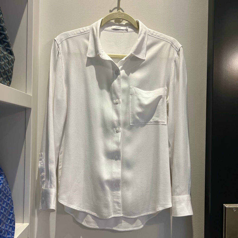 TALULA |  White Button-Up Blouse